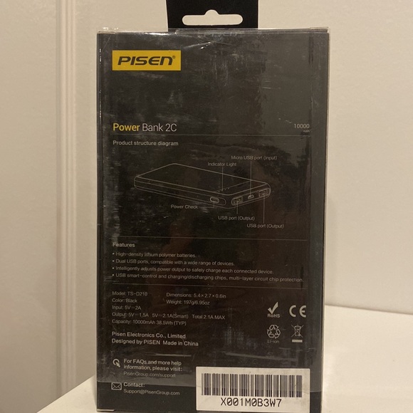 Power bank 10000mAh - Picture 2 of 3